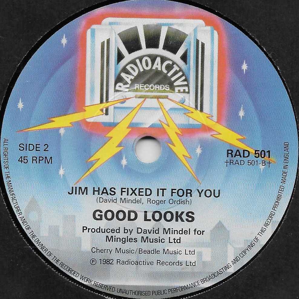 RAD 501 Jim'll fix it David Mindel / Roger Ordish from the BBC records and Tapes library Label